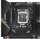 Материнская плата Asus ROG STRIX H470-I GAMING Soc-1200 Intel H470 2xDDR4 mini-ITX AC`97 8ch(7.1) 2xGgE RAID+HDMI+DP