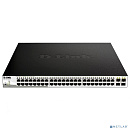 D-Link DGS-1210-52MPP/ME/B1A PROJ Управляемый коммутатор 2 уровня с 48 портами 10/100/1000Base-T и 4 портами 1000Base-X SFP (48 портов с поддержкой Po