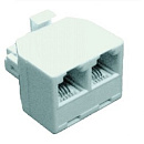 Rexant (03-0102) Двойник компьютерный UTP RJ-45(8P8C) (штекер - 2 гнезда)