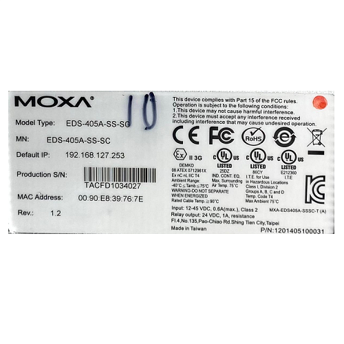 EDS-405A-SS-SC (уценка 4)