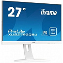LCD IIYAMA 27" XUB2792QSU-W1 белый {IPS LED 2560x1440 75Hz 5ms 10bit(8bit+FRC) 16:9 350cd 1000:1 178/178 D-Sub DVI HDMI1.4 DisplayPort1.2 USB3.0 Audio