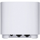Бесшовный Mesh роутер Asus ZenWiFi (AX MINI XD4 (W-2-PK)) AX1800 10/100/1000BASE-TX белый (упак.:2шт)