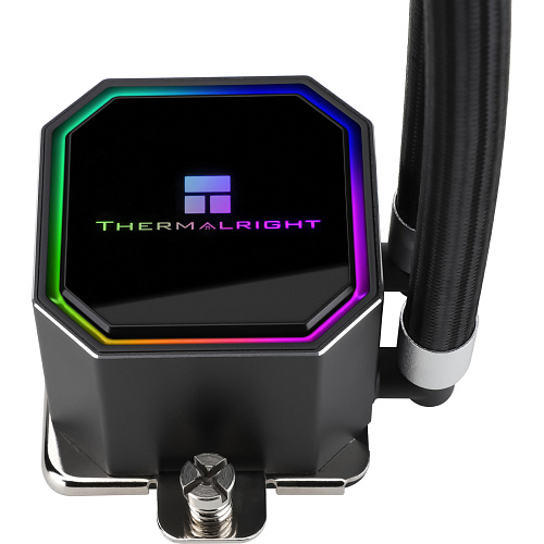 Система жидкостного охлаждения Thermalright Frozen Prism 240 Black ARGB, радиатор 240 мм, 1850 об/мин, 27 дБА, PWM, черный, ARGB подсветка