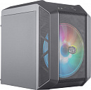Корпус Cooler Master MasterCase H100 Iron Grey ARGB темно-серый без БП miniITX 1x120mm 1x140mm 2xUSB3.0 audio bott PSU