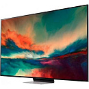LG 86" 86QNED876RA Silver {UHD, QNED, Smart TV,Wi-Fi, DVB-T2/C/S2, 4.2ch (40W), 120Гц, 4HDMI, 3 USB, Silver}