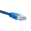 Telecom Патч-корд UTP кат.5е 1м синий [NA102_BLUE_1.0M]