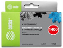 Картридж струйный Cactus CS-PGI1400XLC PGI-1400 синий (12мл) для Canon MB2050/MB2350/MB2040/MB2340