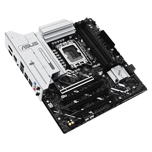 Материнская плата ASUS PRIME Z890M-PLUS WIFI LGA1851 mATX 4xDDR5 4xPCIEx16 3xM.2 USB-C DP HDMI 2.5GLAN Wi-Fi 7