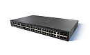 Коммутатор CISCO [SG350X-48MP-K9-EU] SB [SG350X-48MP] 48-port Gigabit POE Stackable Switch, 48x PoE, из них 8x PoE++ 60Вт, суммарно раздаёт 740 Вт