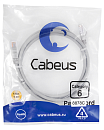 Патч-корд U/UTP, категория 6, 2xRJ45/8p8c, 1,5 м Cabeus PC-UTP-RJ45-Cat.6-1.5m-LSZH Патч-корд U/UTP, категория 6, 2xRJ45/8p8c, неэкранированный, серый