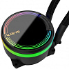 Система водяного охлаждения Alseye M120 1.0 Soc-AM4/AM3+/1150/1151/1200/2011 4-pin 42.3dB Al+Cu 200W 1335gr LED Ret