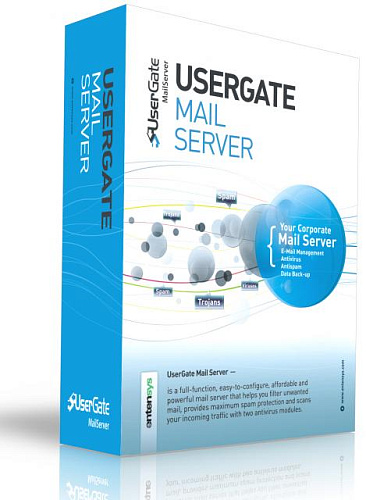 UserGate Mail Server 2.X кол-во сессий до 75