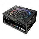Блок питания Thermaltake ATX 1200W Toughpower Grand 80+ platinum (24+4+4pin) APFC 140mm fan color LED 12xSATA Cab Manag RTL