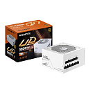 Блок питания ПК Gigabyte UD1000GM PG5 ICE 1000W, 80Plus, Gold, Полностью модульный, White colour