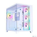 1STPLAYER MEGAVIEW MV8-TP ARGB White / ATX / 4x120mm ARGB fans / MV8-TP-WH-3FC7R-W-1FC7-W