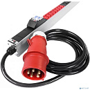 REM Верт блок розеток Rem-2MC,LINUX,мониторинг,измерение,3~32A,авт,36C13,1820мм,вх IEC309,шнур 3м