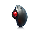Трекбол промышленный K-TEK-M100-OTB-NV-151B-USB, шар 34 мм из эпоксидного пластика, настольный, 3 кнопки, колёсный скроллинг,чёрный, USB, IPX6, MIL-ST