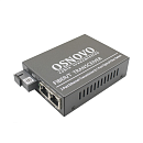 Медиаконвертер OSNOVO OMC-100-21S5b Оптический медиаконвертер Fast Ethernet. 2 медных порта(RJ45) 10/100Base-T (IEEE 802.3i, IEEE 802.3u, IEEE 802.3x)