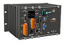 16-осевой контроллер EtherCAT Master на базе процессора Atom E3950, 1 x RS-485, 1 x RS-232/RS-485, 2 x Ethernet (RJ-45), 4 x USB 2.0, без слотов расши
