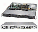 Сервер SUPERMICRO SuperServer 1U 5018R-M no CPU(1) E5-2600/1600v3/v4 no memory(8)/ on board C612 RAID 0/1/10/ no HDD(4)LFF/ 2xGE/ 1xFH/ 1x350W Gold/ Backplan