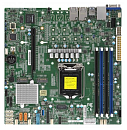 Supermicro Motherboard 1xCPU X11SCM-F E-22**/ UpTo4UDIMM/ 6x SATA3/ C246 RAID 0/1/5/10/ 2xGE/ 1xPCIx16, M.2 Interface: 1 SATA/PCI-E 3.0 x4 and 1 PCI-E