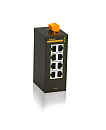 Неуправляемый коммутатор c 8 портами 10/100Base-T(X) (разъем RJ45), два входа питания 18-30 В перем. или 12-48 В пост., рабочая температура от -10 д