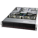 Сервер SUPERMICRO Ultra SuperServer 2U 220U-TNR 2x6330 28C 2GHz/4x64Gb RDIMM 3200(32xslots)/2xPM9A3 960GB NVMe(24x2.5")/2x10GbE RJ45 2x10GbeSFP+/2x1600W/8xNV