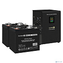 Exegate EX296592RUS Комплект ИБП EX296001RUS + батарея 55Ач EX285667RUS 2шт (инвертор, синус, для котла, настенный) FineSine SX-2000.LCD.AVR.2SH <2000