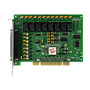 Плата Universal PCI с 8 каналами дискретного ввода и 8 каналами релейного вывода, с изоляцией (с разъёмом CA-4002)