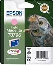Картридж струйный Epson T0796 C13T07964010 светло-пурпурный (930стр.) (11.1мл) для Epson P50/PX660