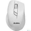 Беспроводная мышь Sven RX-325 Wireless белая (3+1кл. 800-1600DPI, блист)