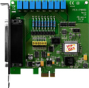 Плата PCI Express 16 каналов дискретного ввода, 16 релейных каналов