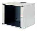 Шкаф коммутационный Lande NetBox Soho (LN-SH09U5450-LG-F0-1) настенный 9U 540x500мм пер.дв.стекл задн.дв.стал.лист несъемн.бок.пан. направл.под закл.г