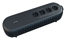 Источник бесперебойного питания Powercom Back-UPS WOW, OffLine, 1000VA/500W, Tower, 4xSchuko outlets(1 Surge & 3 batt), USB (78235)