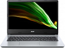Ноутбук Acer Aspire 1 A114-33-P07T Pentium Silver N6000 4Gb eMMC128Gb Intel UHD Graphics 14" IPS FHD (1920x1080) Eshell silver WiFi BT Cam