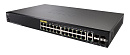 Коммутатор CISCO [SF350-24-K9-EU] SB SF350-24 24-port 10/100 Managed Switch