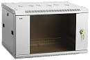 ITK Шкаф LINEA W 12U 600x450 мм дверь стекло, RAL7035