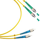 Cabeus FOP(d)-9-FC/APC-FC/UPC-1m Шнур оптический duplex FC/APC-FC/UPC 9/125 sm 1м LSZH