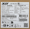Монитор Acer 21.5" K222HQLbd черный TN LED 5ms 16:9 DVI матовая 100000000:1 200cd 90гр/65гр 1920x1080 60Hz VGA FHD 3.1кг