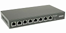 PoE Коммутатор OSNOVO SW-8D-1(120W) PoE коммутатор 2.5G Ethernet на 8 RJ45 портов. Порты: 1 x 2.5G (10/100/1000/2500Base-TX) с PoE (до 90W, A+B) + 7 x