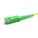 Rexant (50-2024) Патч-корд оптический соединительный (SM), 9/125 (OS2), SC/APC-SC/APC, (Simplex), LSZH, 3м