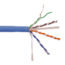 Витая пара Кабель LANMASTER UTP, 4x2, кат 6, 550Mhz, LSZH (HFLT), синий, 305 м