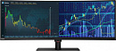 Монитор Lenovo 43.4" ThinkVision P44w-10 черный VA 32:10 HDMI HAS Pivot 3000:1 380cd 178гр/178гр 3840x1200 DisplayPort USB 13.45кг