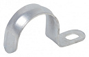 Скоба IEK CMAT10-25-010 однолапковый 25мм сталь оцинкованная белый (упак.:10шт)