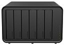 Системы хранения данных TerraMaster F6-424 tower NAS QC 3,4Ghz/8Gb(32)/TRAID,JBOD,RAID0,1,10,5,6/up to 6 HDD SATA(3,5' or 2,5')/2xM.2 2280 NVMe/2xUSB/