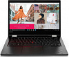 трансформер lenovo thinkpad l13 yoga core i5 10210u 8gb ssd512gb intel uhd graphics 13.3" ips touch fhd (1920x1080) windows 10 professional 64 black w