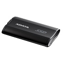 Накопитель A-DATA Твердотельный накопитель/ ADATA External SSD SD810, 1000GB, Type-C, USB 3.2 Gen2х2, up to R/W 2000/2000 MB/s, 72.7x44x12.2mm, Black (5 лет)