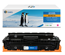 Картридж Cartridge G&G 207X для HP CLJ M255/M282/M283 с чипом 2 450 стр. пурпурный аналог W2213X гарантия 36 мес.