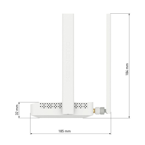 Маршрутизатор Keenetic Маршрутизатор/ Runner 4G Интернет-центр с модемом 4G/3G, Mesh Wi-Fi N300 и 4-портовым Smart-коммутатором