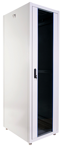 ЦМО Шкаф телекоммуникационный напольный ЭКОНОМ 42U (600х600) дверь стекло, дверь металл